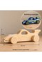 Wooden Paintable Toy Car, Handmade, Natural, Gift-Quality Toy - 3
