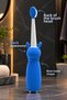 Electric Toothbrush Blue Body with Two Replacement Heads - 5