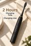 Black Electric Toothbrush Ipx7 Waterproof - 4