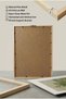 1 VINTAGE PAINTING WITH A "BOTANICAL ELEGANCE" THEME IN A NATURAL WOOD FRAME - 5