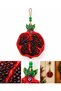 1 Piece of New Year and Wall Decoration, Large Size, 11cm, Red with Evil Eye Beads, Symbolizing Abundance and Prosperity. - 5