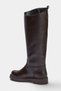 Dark Brown Women's Boots Takaw27Cz00004 - 4