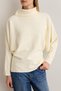 Beige Zipper Detailed High Collar Premium Quality Knitwear Sweater Twoaw27Kz00377 - 5
