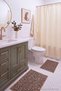 2-Piece Leopard Printed Non-Slip Bath Mat Set Tphaw27Bps00008