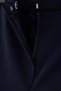 Navy Blue Ironed Lycra Woven Trousers Twoaw27Pl00173 - 2