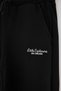 Black Boys' Sweatpants with Elastic Waistband and Pockets TKDAW27EA00034 - 2