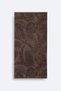 Men's Mink Jacquard Logo Written Towel B008201 - 2