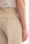 Men's Beige High Waist Cotton Blend Breathable Carrot Fit Pants A61Y3062 - 6