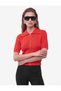 Regular Fit Zippered Turn-Down Collar Short Sleeve Knit Cardigan - 4