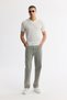 Men's Khaki Classic Waist 100% Cotton Vintage Washed Tokyo Straight Fit Jean Trousers A51Y3542 - 8