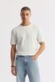 Men's Light Blue Classic Waist 100% Cotton Vintage Washed Tokyo Straight Fit Jean Trousers A51Y3546 - 3
