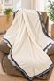 Handmade Fleece Sofa Shawl & TV Blanket & Knee Blanket