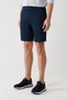 Men's Navy Blue Flexible Patara Chino Canvas Shorts B 003730 - 3