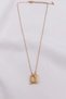 Non-Tarnish Steel Gold Color Chain Model Women's Necklace - 4