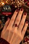 Copper Real Red Agate Ring Adjustable Genuine 100% Copper and Natural Stone