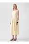 Rmz Gi̇yi̇m Farkiyla U Roba Collar Waist-Sitting Corset Dress