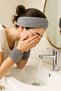 Gray 3-Piece Set 2 Water Absorbent Towels Wrist Face Washing Armband Sports Band & 1 Hair Band Set - 3