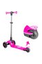Kids Scooter With Glitter Light-Up Deck, LED Wheels, 3-8 Years - Pink - 2