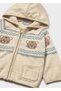 Baby Boy Knitted Jacket Beige - 5