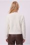 Women's Enda Ecru Boucle Cardigan - 5