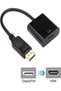 DisplayPort to HDMI Cable Converter Adapter, DP Male to HDMI Female, Black - 3