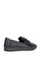 8786 Women's Genuine Leather Casual Shoes Black - 4
