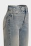 High Waist Snow Wash Flare Lycra Women's Jean Trousers - 3