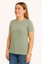 WOMEN'S BASIC Crew Neck Jersey Jersey Fabric - 5
