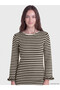 Zero Roba Collar Striped Dress for Style Enthusiasts from Uzg Store - 3