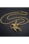 Steel Eagle Necklace Flying American Eagle Hip Hop Pendant Stainless Jewelry Accessory Unisex - 6