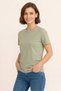 WOMEN'S BASIC Crew Neck Jersey Jersey Fabric - 4