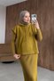 Sicily Hooded Two-Piece Set, Mustard - 3