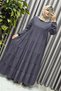 Women's Hijab Clothing 5-Layer Indonesian Crepe Dress - 6
