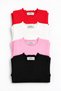 Girls' Corded Fabric Knit Long-Sleeve Bodysuit (Pack of 4) - 2