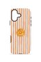 iPhone 16 Vorian MagSafe Double-Layered Case, Orange Slice Stripe - 4