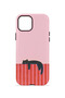 iPhone 15 Plus Vorian MagSafe Double-Layered Case - Lazy Cat Sunset - 4