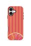 iPhone 16 Vorian Double-Layered Protective Case - Grapefruit Sunset