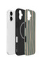 iPhone 16 Plus Vorian MagSafe Double-Layered Case - Sage Riviera Stripe - 3