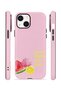 غطاء حماية مزدوج الطبقات لجهاز iPhone 15 من Vorian، تصميم "Good Things Fruit Corner". - 2