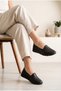 Women's Laser Perforated Breathable Orthopedic Sole Ballet Shoes Comfortable Mother's Shoes Lightweight Daily Ballet Shoes