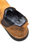 Genuine Leather Women's Chelsea Boots with Fur-Trimmed Design - 4