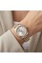 Women's Wristwatch with Gold and Silver-Toned Gemstone Dial and Steel Case Fc112414068m.02640013