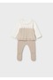 Girl's 2-Piece Bootie Set, Ecru