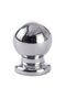 Musket Chrome Button Handle Luxury Country Kitchen Furniture Cabinet Drawer Handle 17 mm Diameter