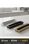 Recessed Black 32 mm Handle Luxury Country Kitchen Furniture Cabinet Drawer Handle - 8