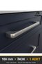 Marsel İnox 160 mm Handle—Luxury Country Kitchen Cabinet and Drawer Handle - 5