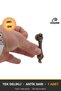 Damla Sarkaç Antique Yellow Button Handle Luxury Country Kitchen Furniture Cabinet Drawer Handle - 9