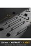 Delicate Handle - Luxury Country Kitchen Cabinet Drawer Handle, Anthracite, 224 mm - 4