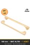 Marsel Matte Gold 160 mm Handle—Luxury Country Kitchen Cabinet and Drawer Handle - 3