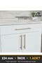 Best İnox 224 mm Handle Luxury Country Kitchen Furniture Cabinet Drawer Handle - 7
